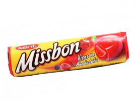 Фото продукта: Леденцы Вишня-малина KENT MISSBON Cherry-raspberry, 43 г