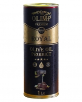 Фото продукту:Олія оливкова першого віджиму Extra Virgin Olive Oil OLIMP ROYAL, 1 л