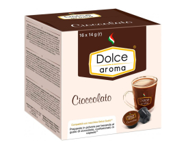 Фото продукта: Горячий шоколад в капсулах Dolce Aroma Cioccolato Dolce Gusto, 16 шт