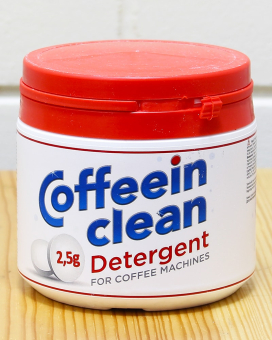 Средство для чистки кофемашин от кофейных масел Coffeein clean Detergent (таблетки 2,5 г), 500 г