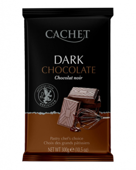 Фото продукта: Шоколад Cachet черный 54%, 300 г