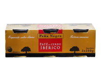 Паштет печеночный свиной иберийский Pena Negro Iberico Pate, 3шт*250г