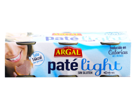Фото продукту: Паштет печінковий свинячий низькокалорійний Argal Pate light, 3шт * 80г