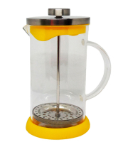 Фото продукту:Френч-прес для чаю та кави з силіконовим дном, 600 мл