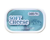 Фото продукту:Крем-сир із блакитним сиром Cheeson Blue Cheese Soft Cheese, 150 г