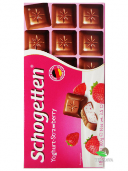 Фото продукта: Шоколад Schogetten Yoghurt-Strawberry, 100 г