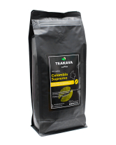 Фото продукту:Кава в зернах Teakava Colombia Supremo, 1 кг (моносорт арабіки)