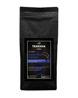 Фото продукту: Кава в зернах Teakava Costa Rica Tarrazu, 1 кг (моносорт арабіки)
