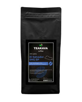 Кофе в зернах Teakava El Salvador SHG EP, 1 кг (моносорт арабики)