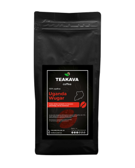 Фото продукта: Кофе в зернах Teakava Uganda Wugar, 1 кг (моносорт арабики)