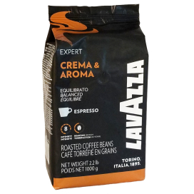 Фото продукту: Кава в зернах Lavazza Crema & Aroma Expert, 1 кг (80/20)