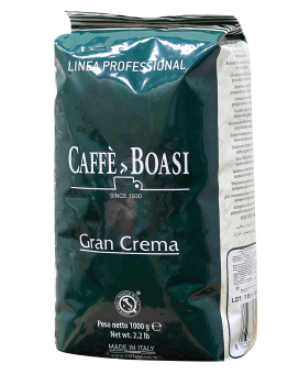 Фото продукта: Кофе в зернах Caffe Boasi Gran Crema, 1 кг (60/40)