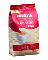 Фото продукту:Кава в зернах Lavazza Caffe Crema Classico, 1 кг (70/30)