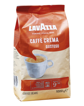 Фото продукта: Кофе в зернах Lavazza Caffe Crema Gustoso, 1 кг (70/30)