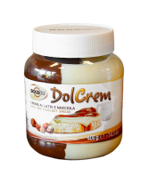 Фото продукту:Шоколадно-фундучна та молочна паста Socado Dolcrem Milk and hazelnut spre...