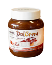 Фото продукту:Шоколадно-фундучна паста Socado Dolcrem Hazelnut spread, 400 г