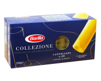 Фото продукту:Макарони BARILLA CANNELLONI Collezione № 88 Каннелоні/трубочки без яйця, ...