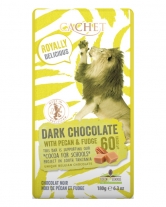 Фото продукта:Шоколад Cachet черный с орехом-пекан и ириской 60%, 180 г