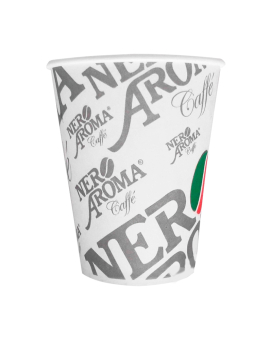 Фото продукту: Склянка паперова "Nero Aroma" 175 мл вендінг, 50 шт