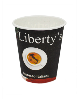 Фото продукту: Склянка паперова "Liberty's Super Crema" 110 мл, 50 шт