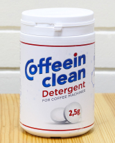 Средство для чистки кофемашин от кофейных масел Coffeein clean Detergent (таблетки 2,5 г), 900 г