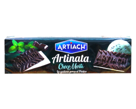 Фото продукту: Вафлі шоколадні з м'ятним прошарком ARTIACH Artinata Choco Menta, 210 г