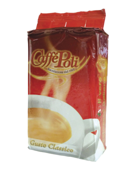 Фото продукту: Кава мелена Caffe Poli Gusto Classico, 250 г (50/50)