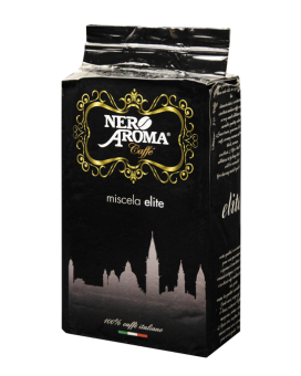 Фото продукту: Кава мелена Nero Aroma Elite, 250 г (80/20)