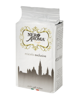 Фото продукту: Кава мелена Nero Aroma Exclusive, 250 г (90/10)