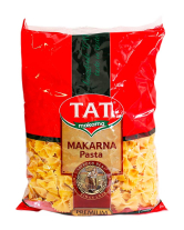 Фото продукту:Макарони бантики TAT Makarna Pasta Farfalle, 500 г