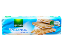 Фото продукту:Вафлі з вершковим прошарком GULLON Barquinata Cream Wafer, 150 г