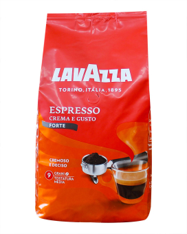 Фото продукта: Кофе в зернах Lavazza Crema e Gusto Forte, 1 кг (20/80)