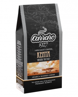 Фото продукта: Кофе молотый Carraro Kenya, 250 г (моносорт арабики)