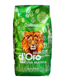 Фото продукту: Кава в зернах Dallmayr Crema D'Oro Hakuna Matata, 1кг (90/10)