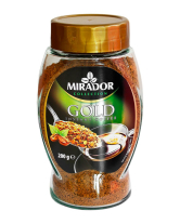 Фото продукту:Кава розчинна сублімована Mirador Gold, 200 г