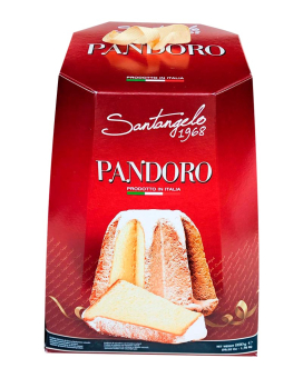 Фото продукта: Паска традиционная Santagelo PANETONE PANDORO, 800 г