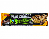Фото продукту:Печиво з шоколадною крихтою 50% Griesson Fair Cookies, 150 г