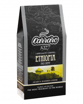 Фото продукту: Кава мелена Carraro Ethiopia, 250 г (моносорт арабіки)