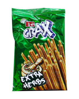 Фото продукту: Соломка із травами ETI CRAX Extra Herbs, 45 г