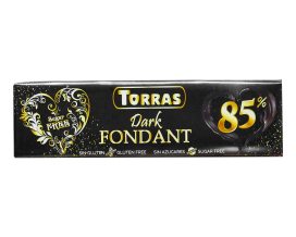 Фото продукта: Шоколад черный без сахара, без глютена TORRAS Dark Fondant Sugar FREE 85%, 300 г