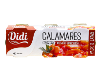 Фото продукта:Кальмар в американском соусе DIDI Americana, 3шт*80г