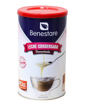 Фото продукта: Сгущеное молоко обезжиренное Benestare Leche Condensada Desnatada, 1035 г 