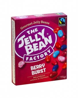 Фото продукту: Жувальні цукерки "Лісовий мікс" Jelly Bean Factory BERRY BURST, 75 г