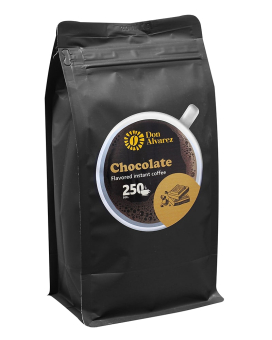 Фото продукта: Кофе растворимый Don Alvarez Шоколад, 500 г (100% арабика)