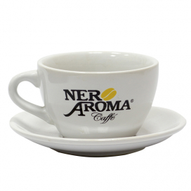 Чашка с блюдцем "Капучино" 350 мл. Nero Aroma
