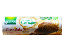 Фото продукта:Печенье цельнозерновое шоколадное GULLON Cuor di Cereal Cioccolato, 280 г