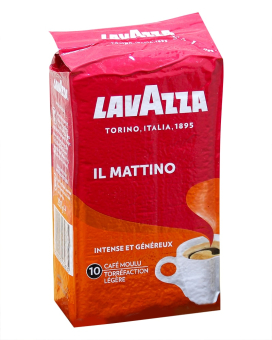 Фото продукта: Кофе молотый Lavazza il Mattino, 250 г (70/30)