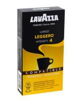 Фото продукта:Кофе в капсулах LAVAZZA LUNGO LEGERO Nespresso, 10 шт