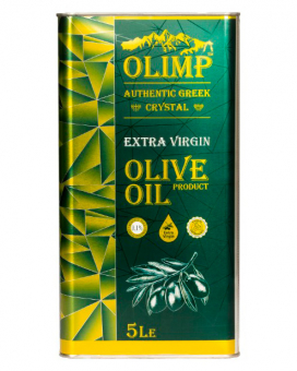 Фото продукта: Масло оливковое первого отжима Extra Virgin Olive Oil OLIMP CRYSTAL, 5 л 