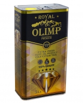 Фото продукту:Олія оливкова першого віджиму Extra Virgin Olive Oil OLIMP ROYAL Brown, 5 л